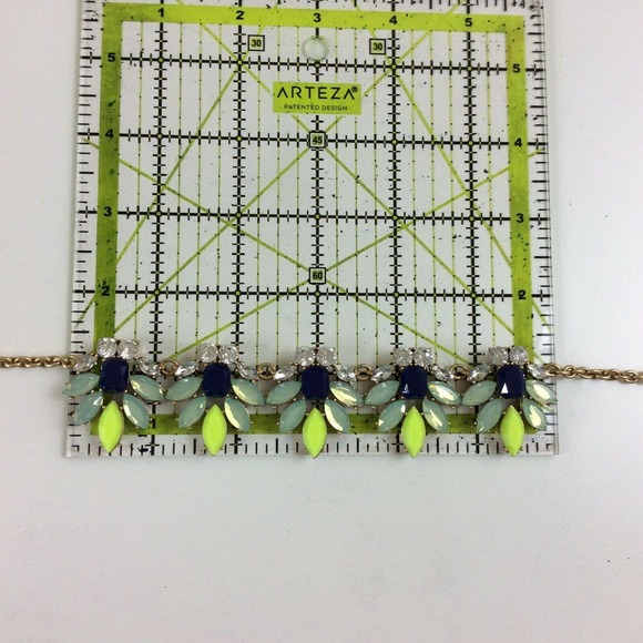 J.Crew Women's Chain Necklace Floral Pendants Gold - Picture 8 of 8